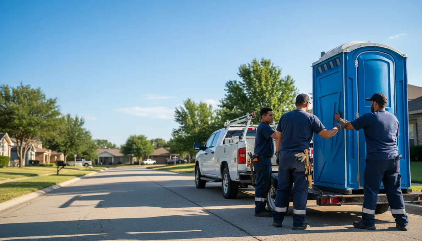 Portable Toilet Rental in Riverton, IL near me